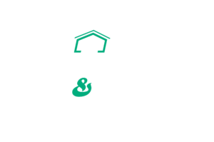 Hipskind & Sons company logo with icon of a hammer inside a house